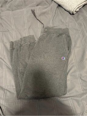 Champion Gray Logo Joggers
